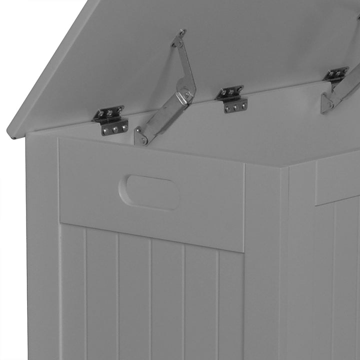 Levede Kids Toy Box Storage Chest Cabinet Grey.