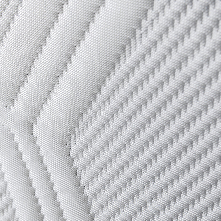 King Single Cooling Mattress Pocket Spring Euro Top Bed Foam 5 Zone 25cm.