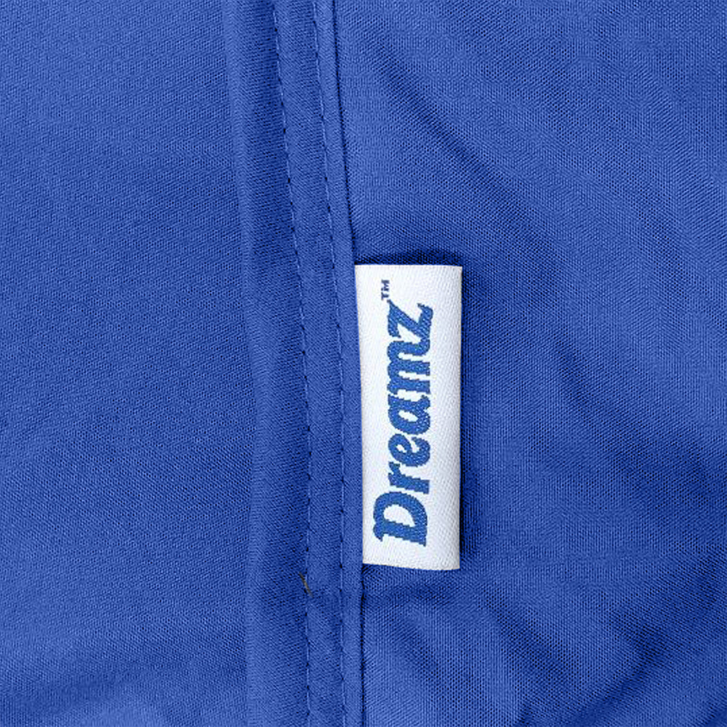 DreamZ 5KG Anti Anxiety Weighted Blanket Blue 5KGS.