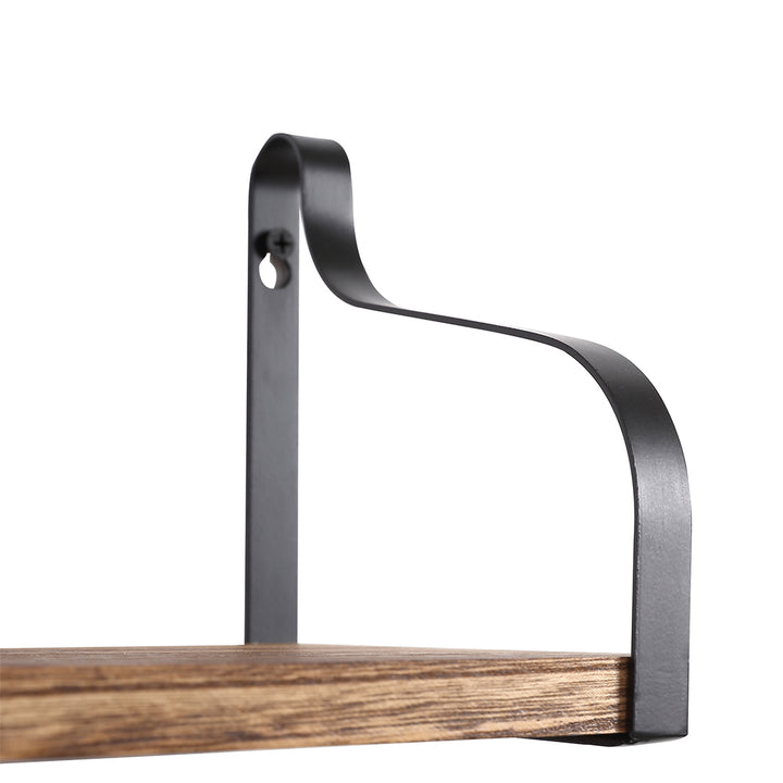 Floating Shelf with Brackets.