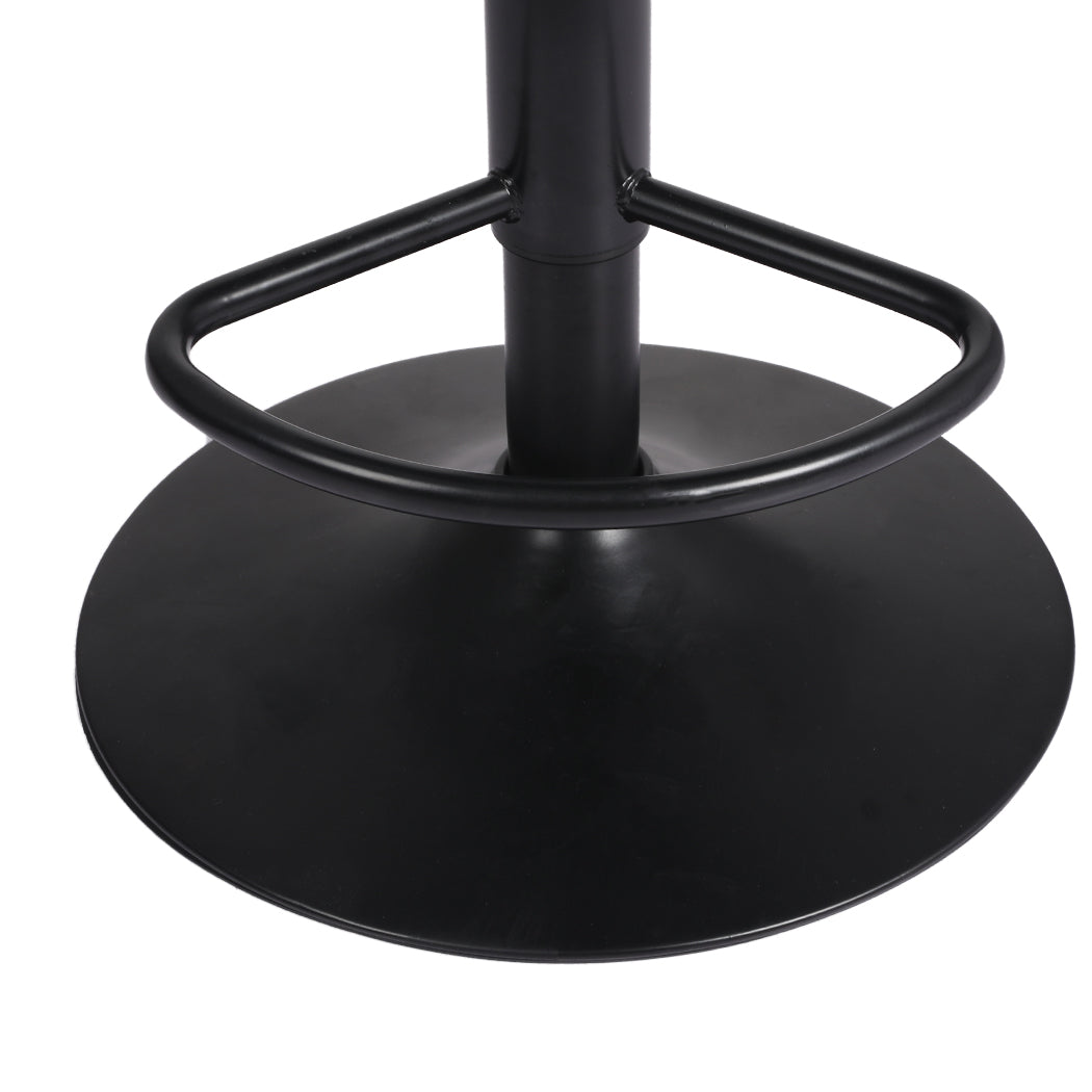 Levede 1x Bar Stools Gas Lift Kitchen Black.