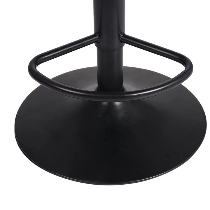 Levede 1x Bar Stools Gas Lift Kitchen Black.