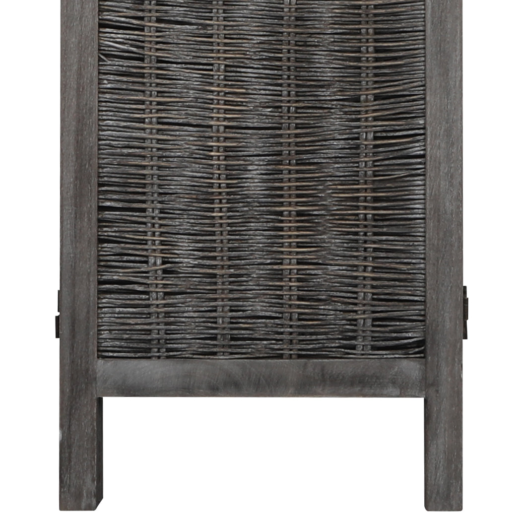 Levede 4 Panels Partition Room Divider Grey.