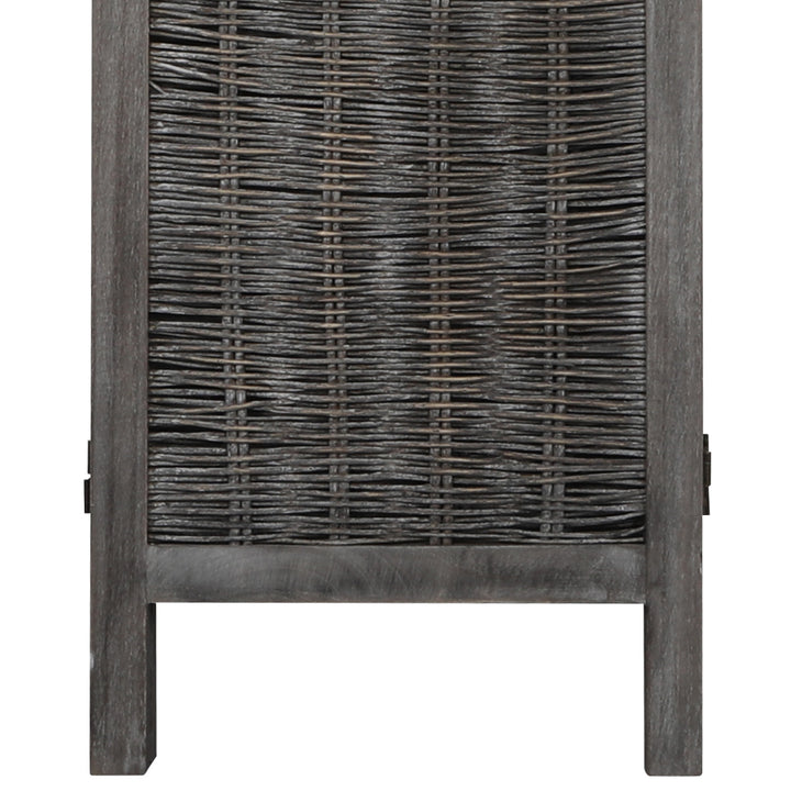 Levede 4 Panels Partition Room Divider Grey.
