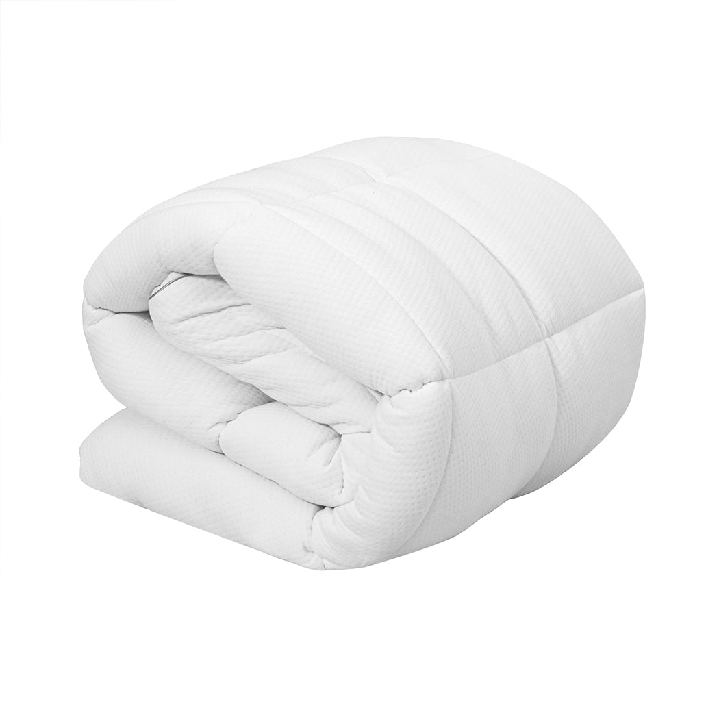 Dreamz Pillowtop Mattress Topper thickness 5cm.