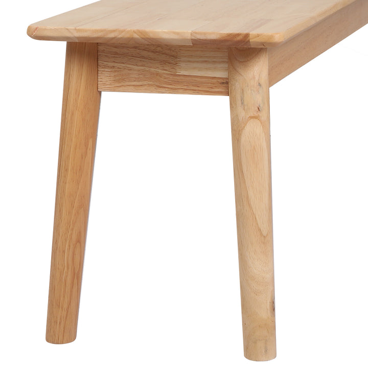 1XDining Chairs Bench Chair Seat Nature.