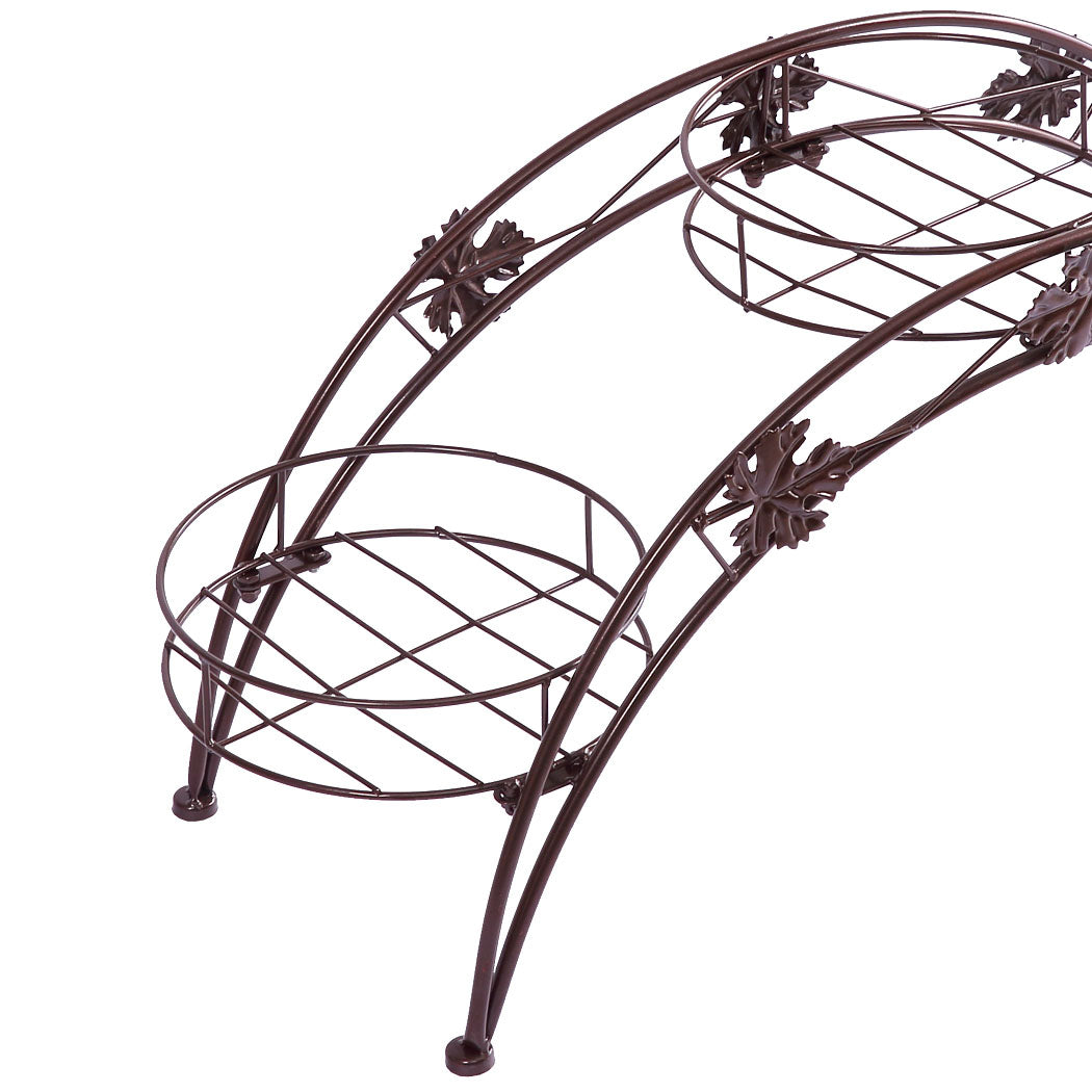 2X Plant Stand Outdoor Indoor Metal.