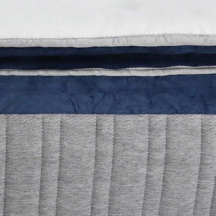 Spring Mattress Pillow Top 7 Zone Pocket Spring Memory Foam 32CM Single.