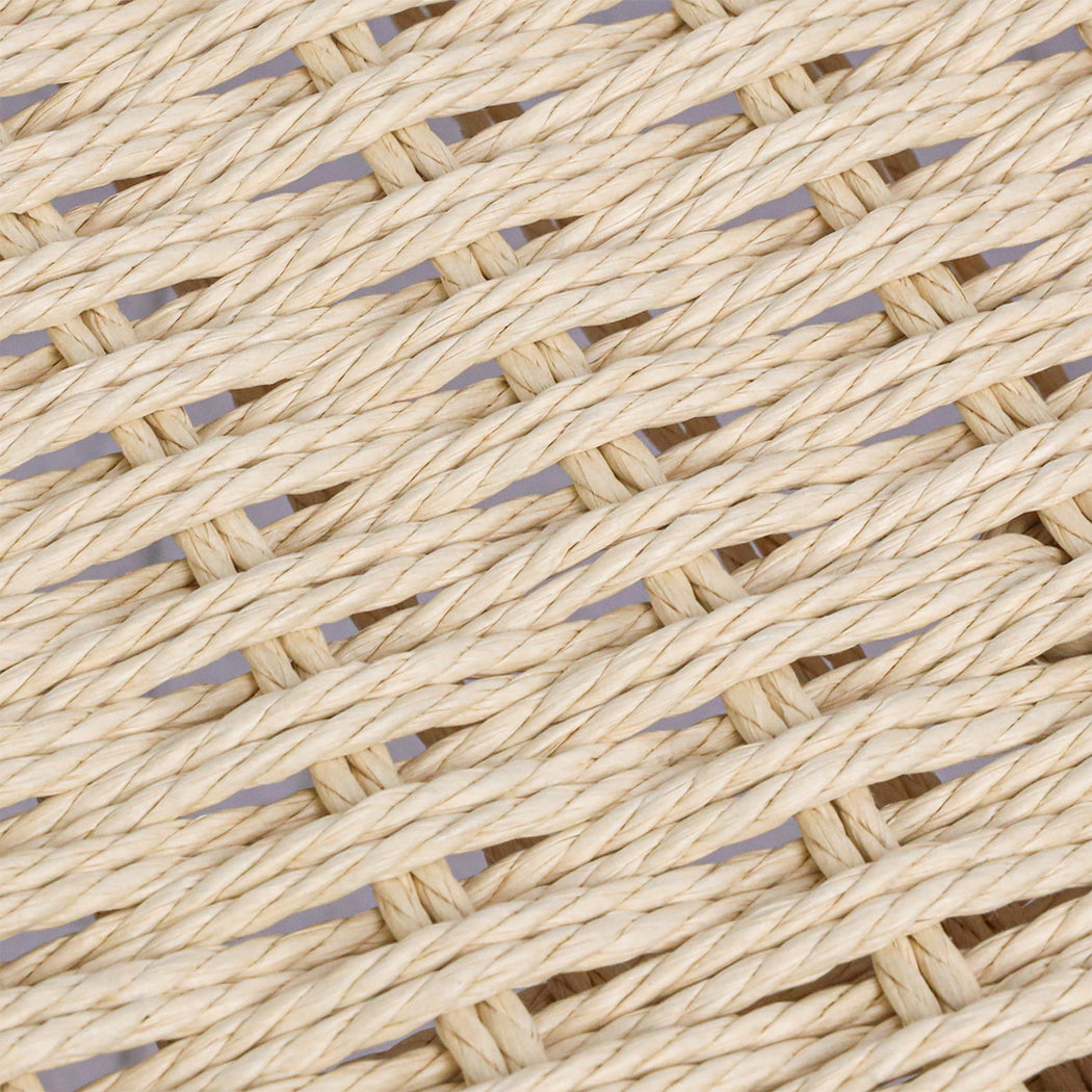 Kraft Rope Bench Seat.