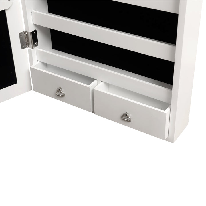 Mirror Jewellery Cabinet Makeup.