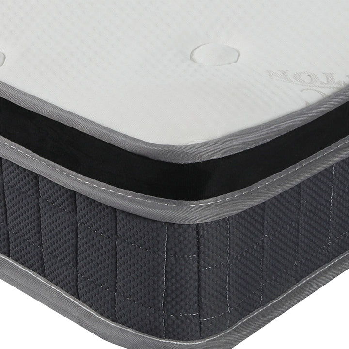 Bedding Mattress Spring King Single Premium Bed Top Foam Medium Firm 18CM.