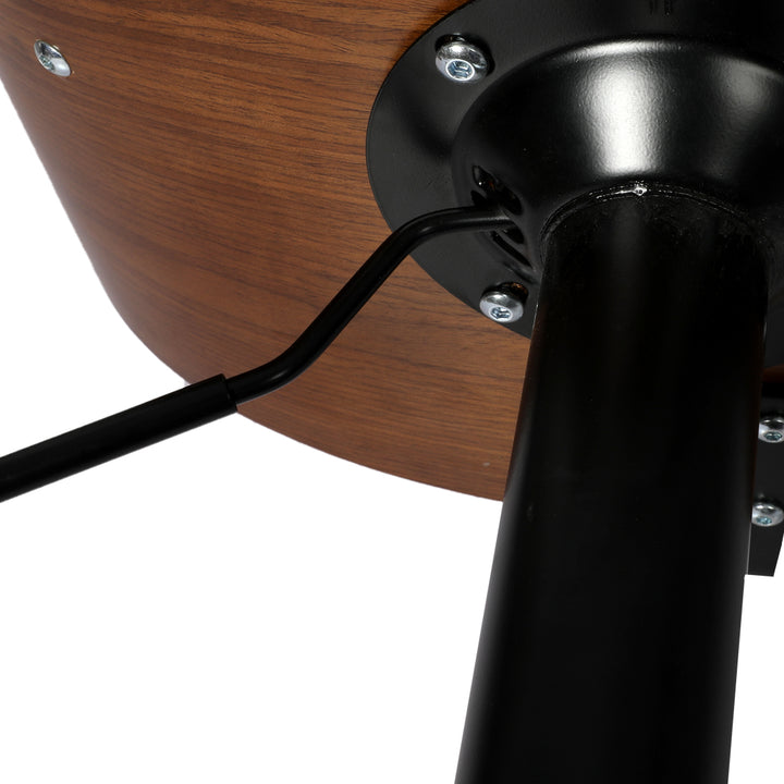 Levede 1x Bar Stools Gas Lift Kitchen Black.