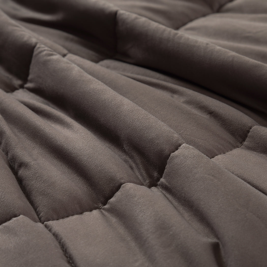 DreamZ Weighted Blanket Heavy Gravity Mink 5KGS.