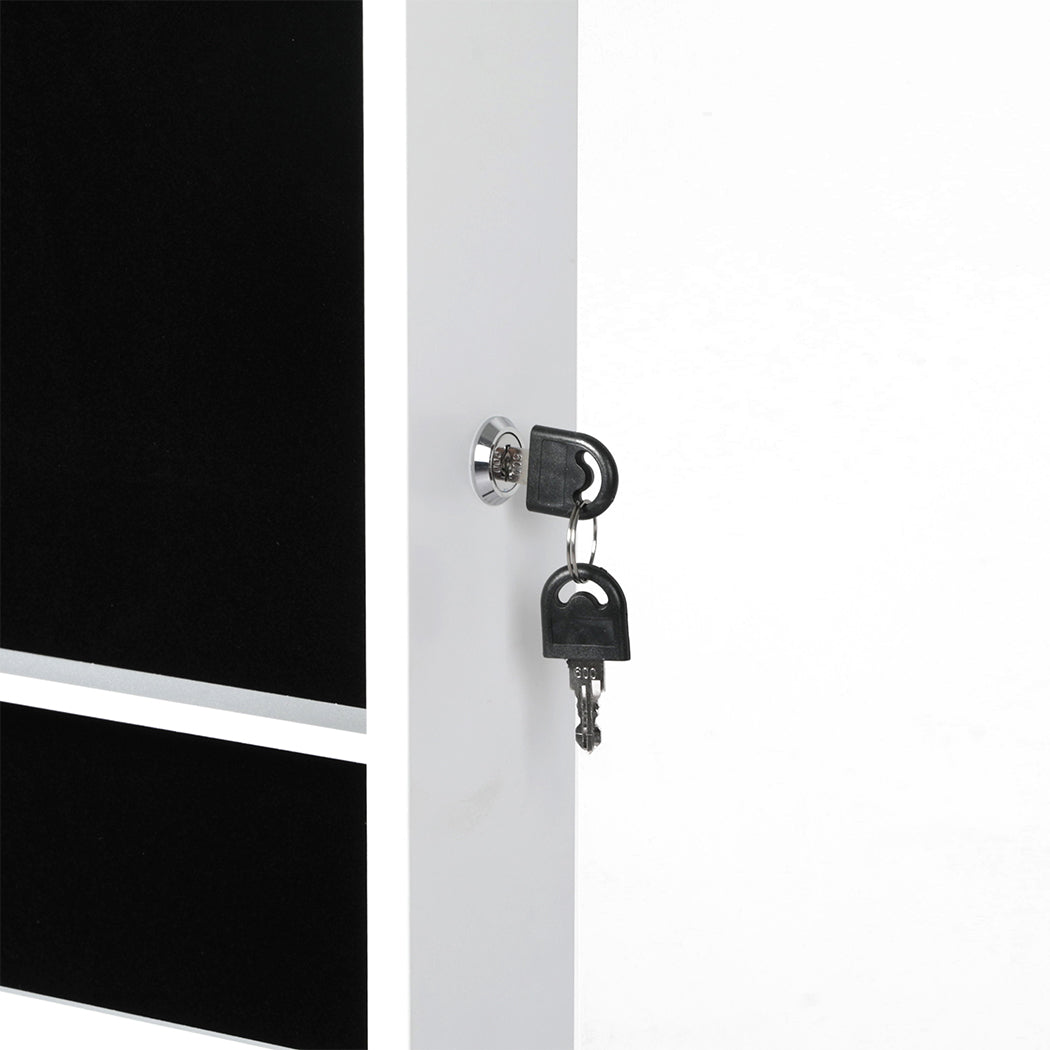 Mirror Jewellery Cabinet Touch.