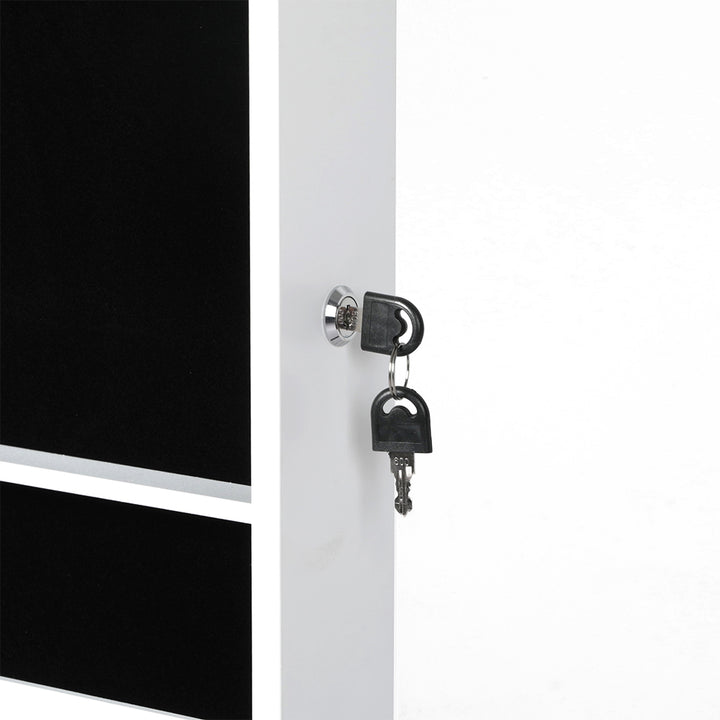 Mirror Jewellery Cabinet Touch.