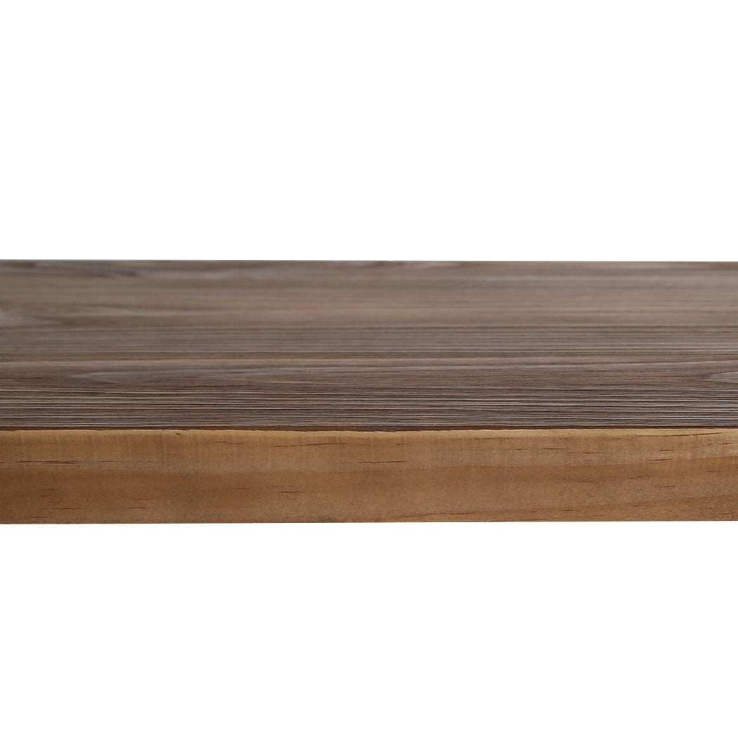 Levede 2x Dining Bench Chairs Wooden.