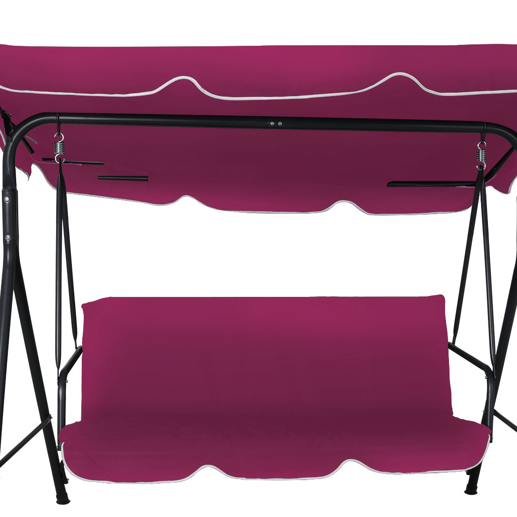 Levede Swing Chair Hammock Outdoor Furniture Red.