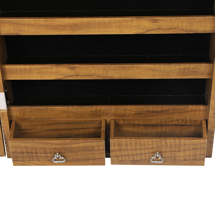 Mirror Jewellery Cabinet Makeup.