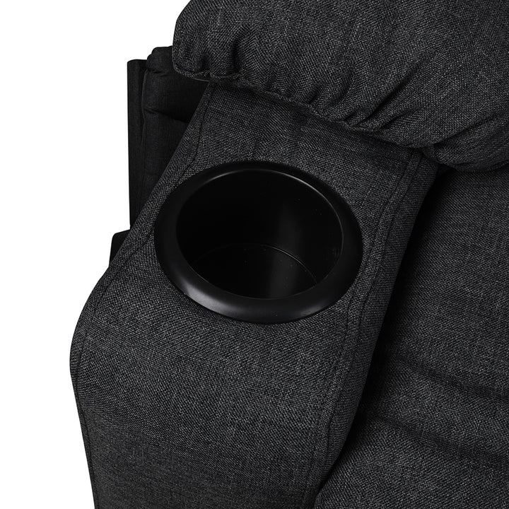 Levede Recliner Chair Electric Lift Black.