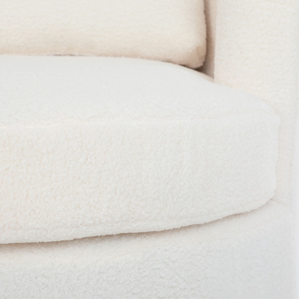 Fleece Swivel Chair.