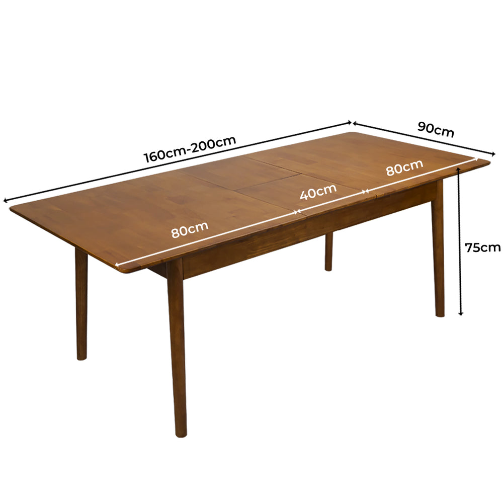 Dining Table Extendable 1.6-2M.