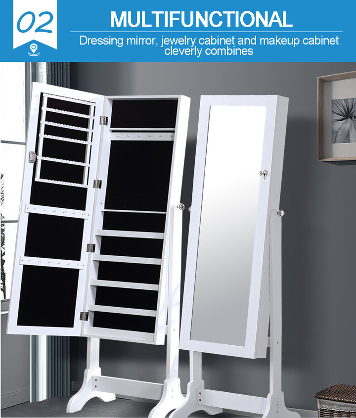 Mirrored Jewellery Holder Dressing.