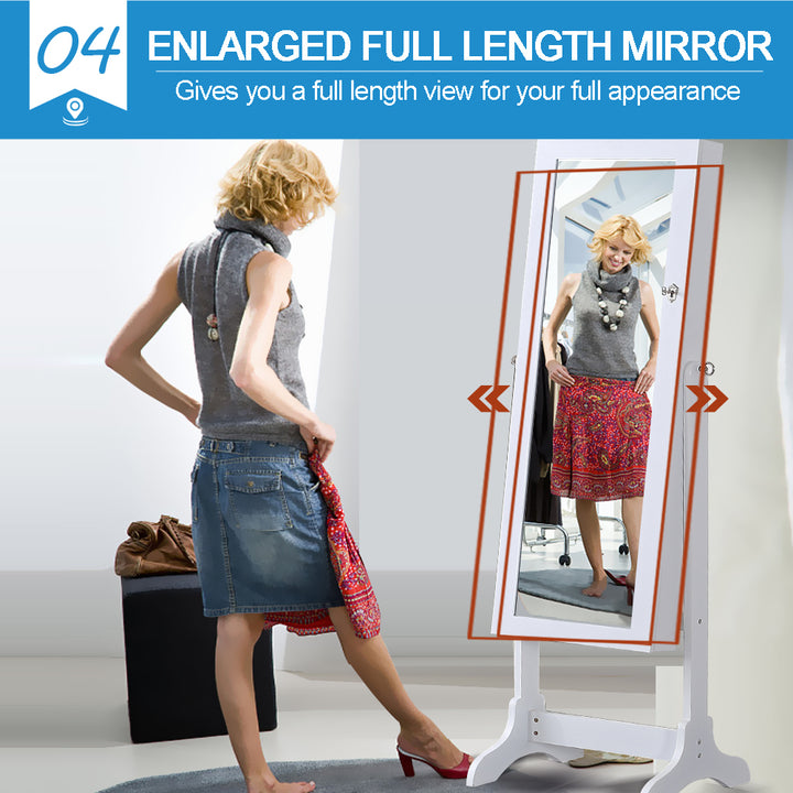 Mirrored Jewellery Holder Dressing.