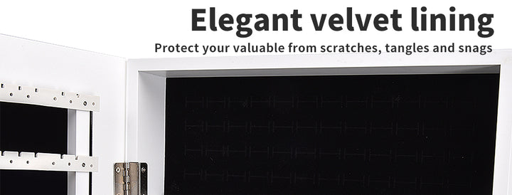 Levede Mirror Jewellery Cabinet Makeup.