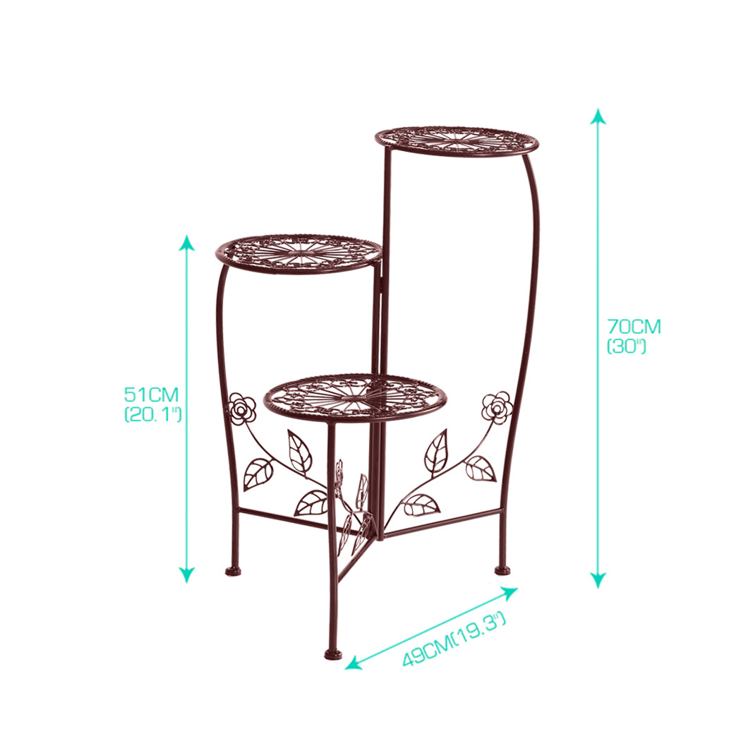 Plant Stand Outdoor Indoor Flower Pots - Levede