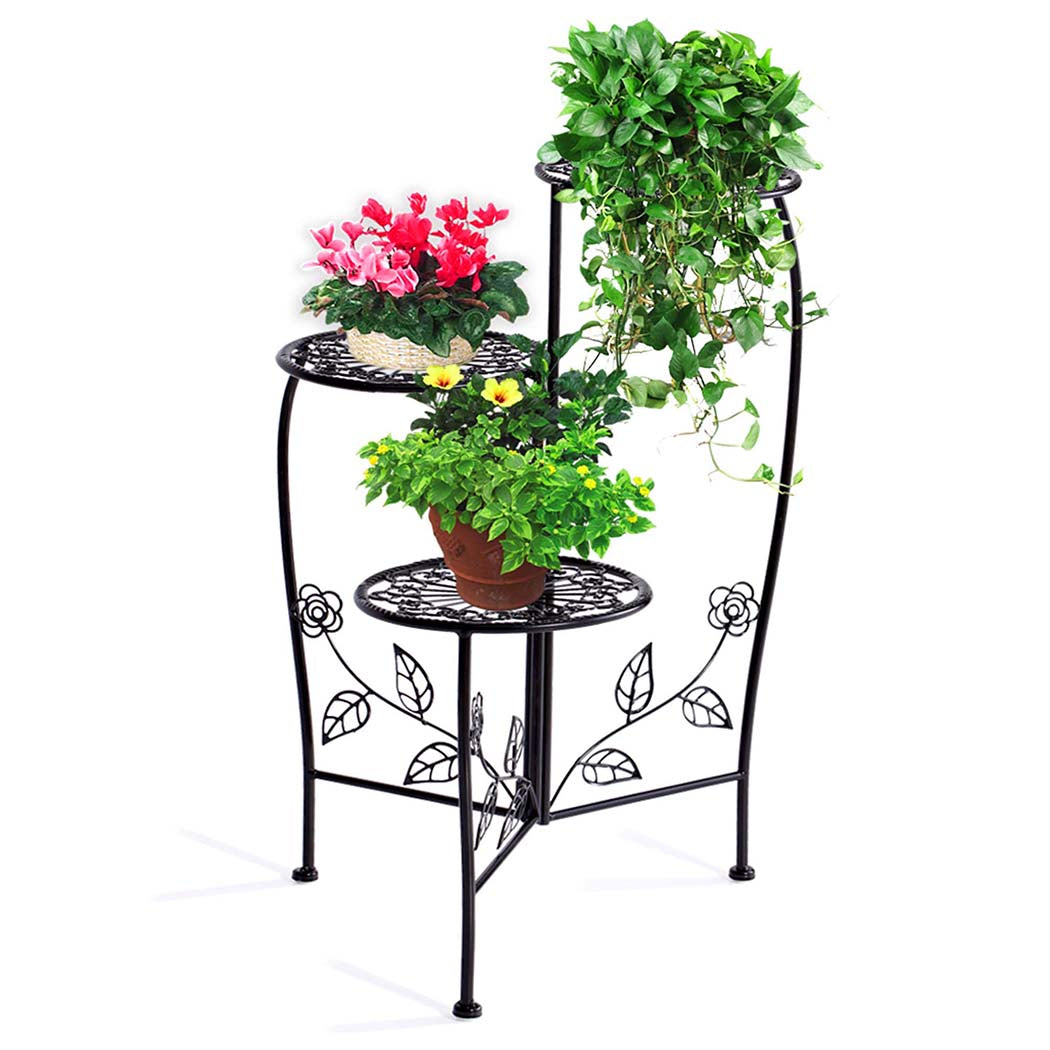 Plant Stand Outdoor Indoor Flower Pots - Levede