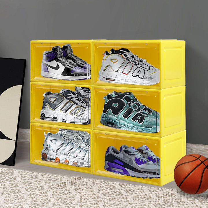 Magnetic Sneaker Display Case Coloured  - Buy Bulk (6pcs)