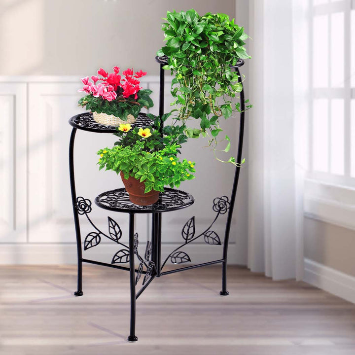 Plant Stand Outdoor Indoor Flower Pots - Levede