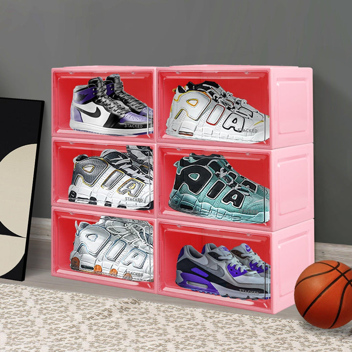 Magnetic Sneaker Display Case Coloured  - Buy Bulk (6pcs)