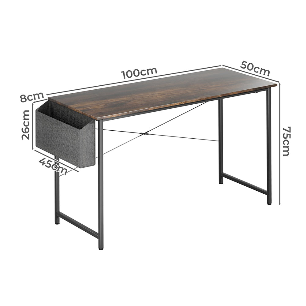 Levede Computer Desk Study Table with Storage - Levede