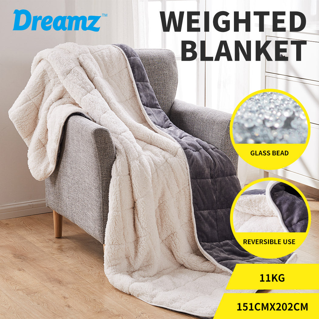 DreamZ Weighted Blanket Heavy Gravity for Double and Single Sizes - Levede