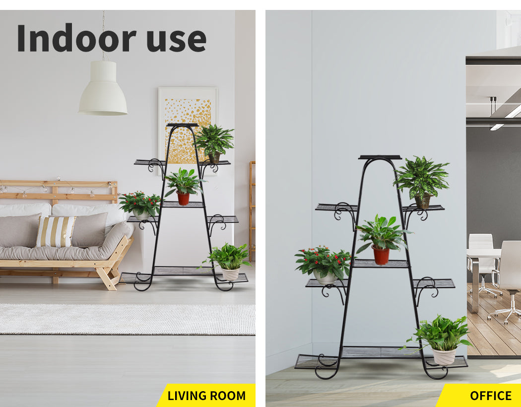 Levede Outdoor Indoor Metal Plant Stand - Levede