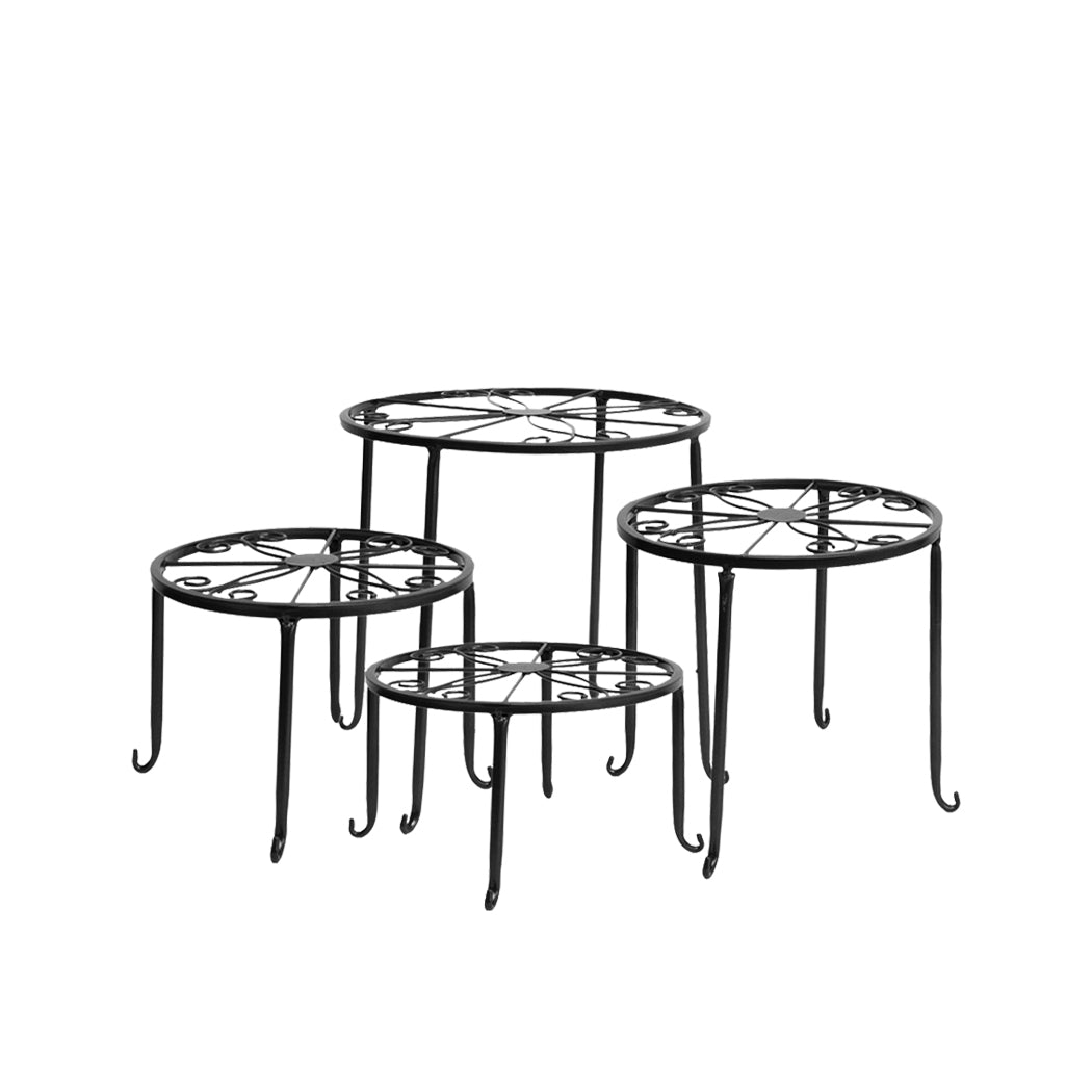 Levede Metal Plant Stand Outdoor Indoor - Versatile Design for Any Space - Levede