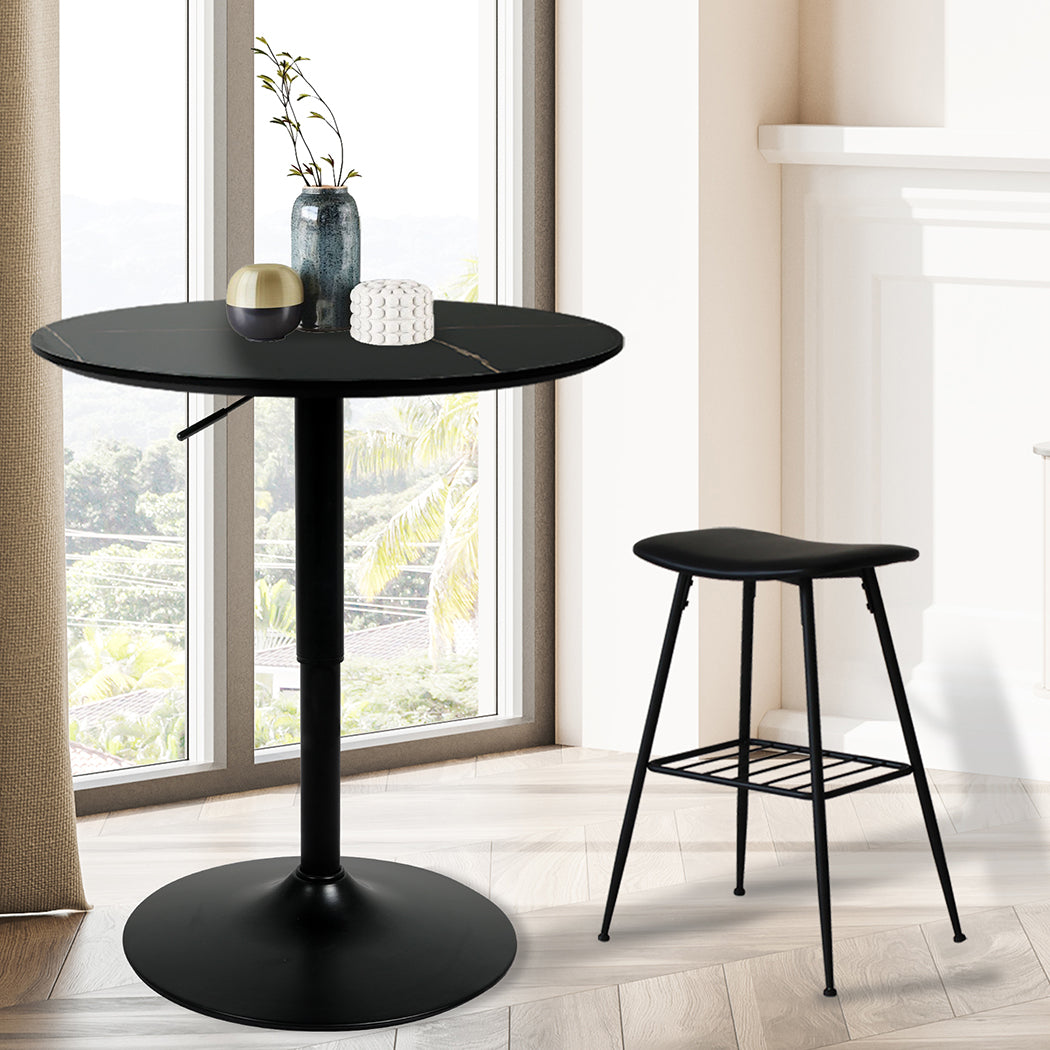 Levede 1XBar Table +2XBar Stools Set - Levede