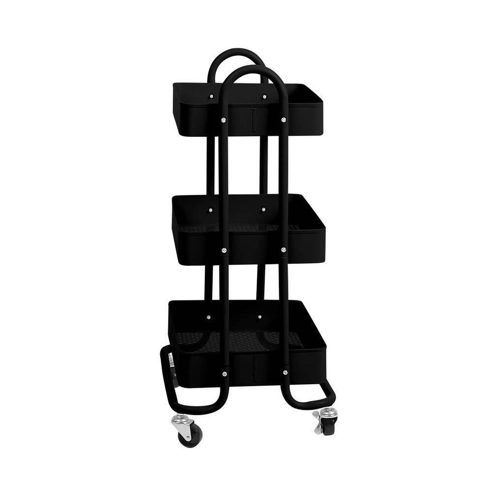 Levede 3 Tiers Kitchen Trolley Cart 