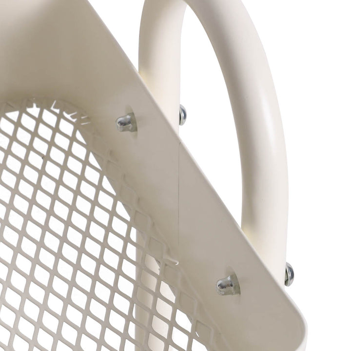 Levede 3 Tiers Kitchen Trolley Cart White.
