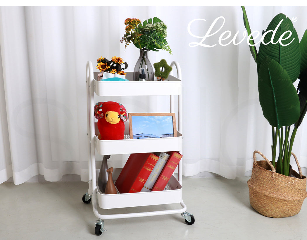 3-Tier Kitchen Trolley Cart