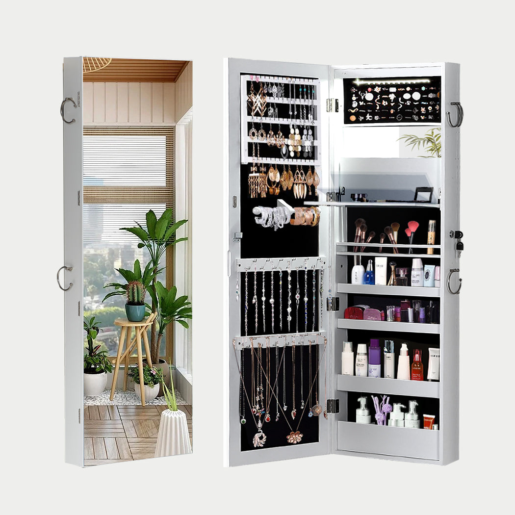 Levede Mirror Jewellery Cabinet Jewelry - Levede