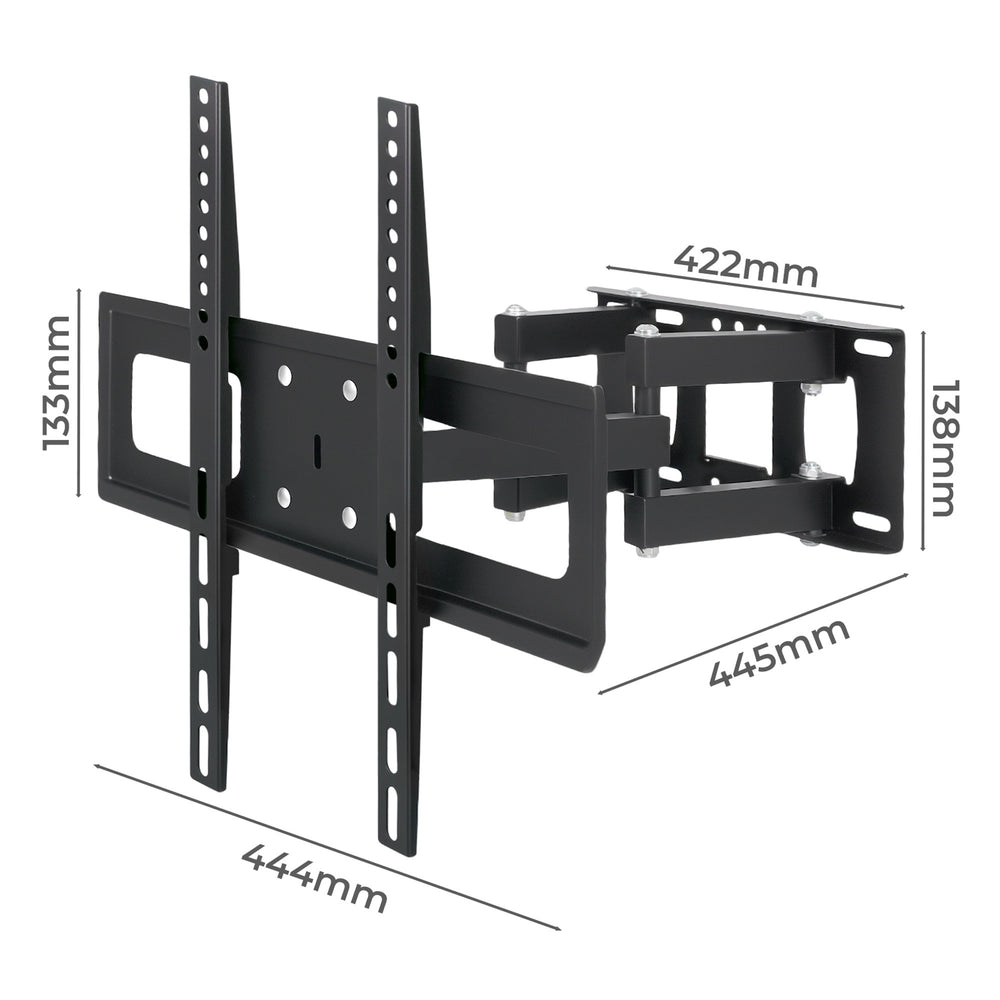 Full Motion TV Wall Mount Bracket Swivel Tilt LED LCD Plasma 32-65 Inch.