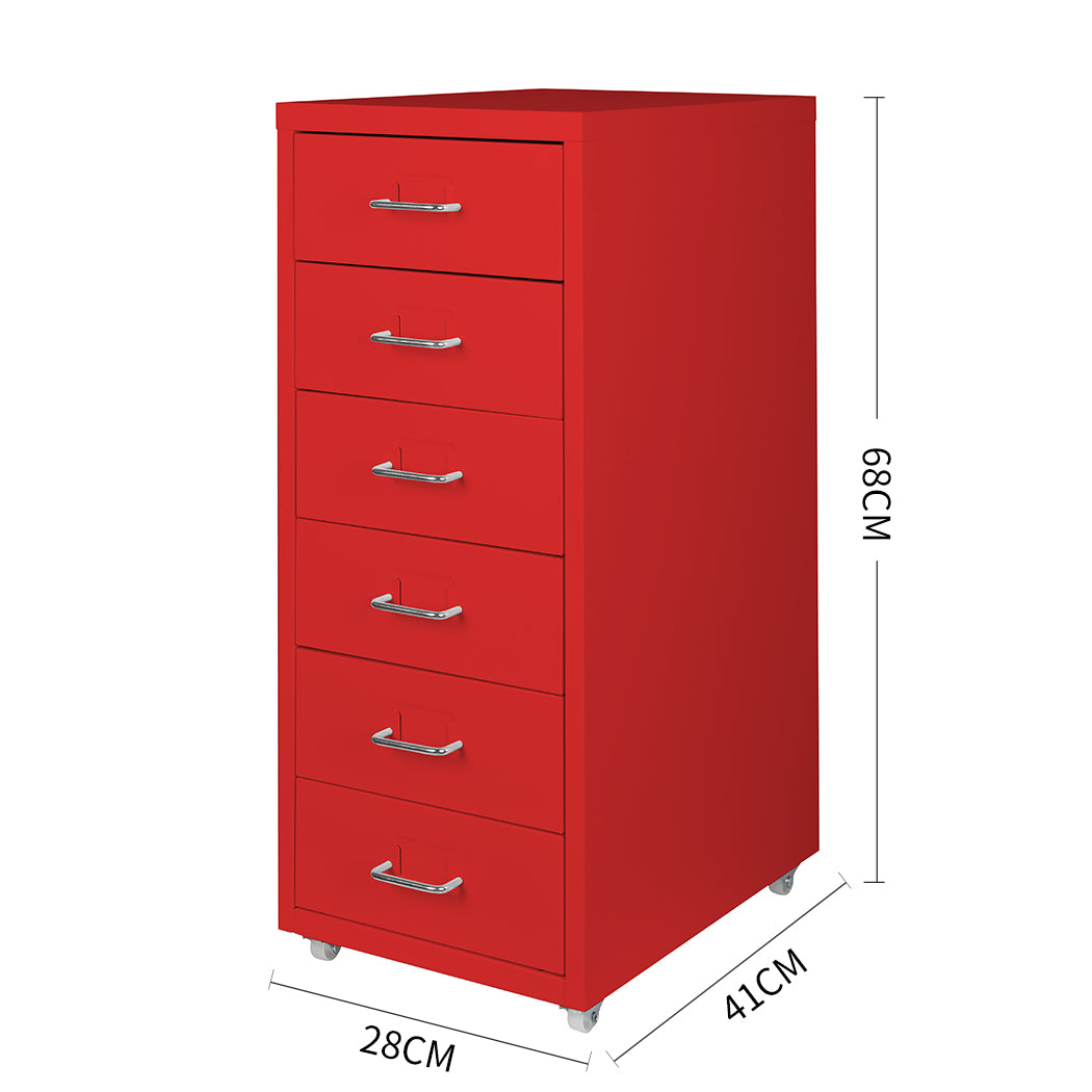 Levede Office Cabinet 6 Drawer Storage Solutions - Levede