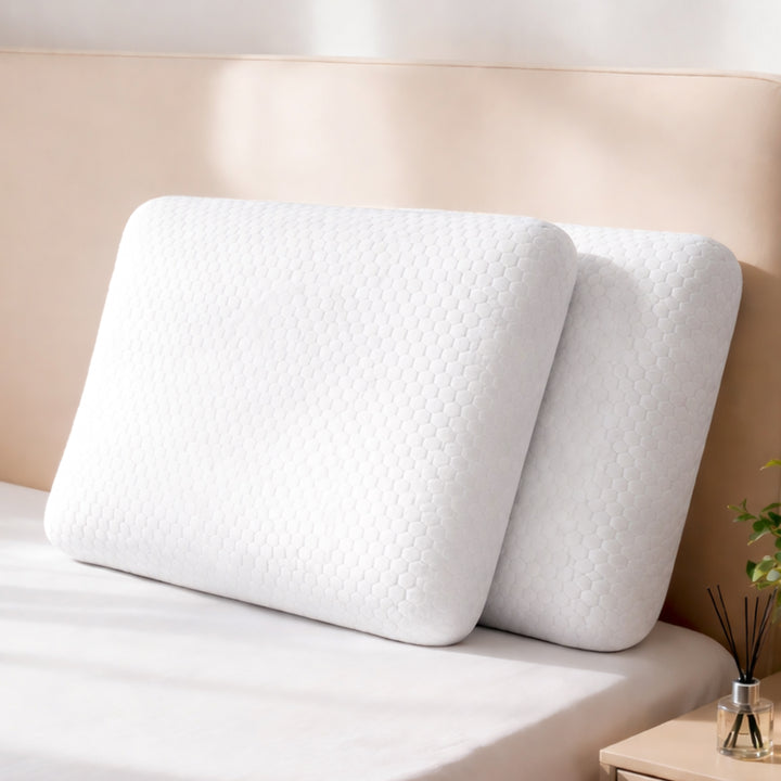 Orthopaedic Memory Foam Pillow Neck Back Pain Side Stomach Back Sleepers