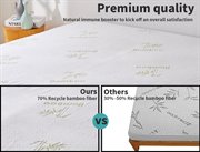 DreamZ Queen Mattress Protector Topper 70% Bamboo Hypoallergenic Sheet Cover