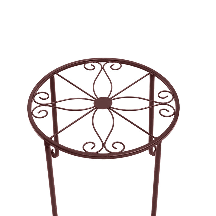 Levede Plant Stand Outdoor Indoor Metal Bronze-1831592865629868035