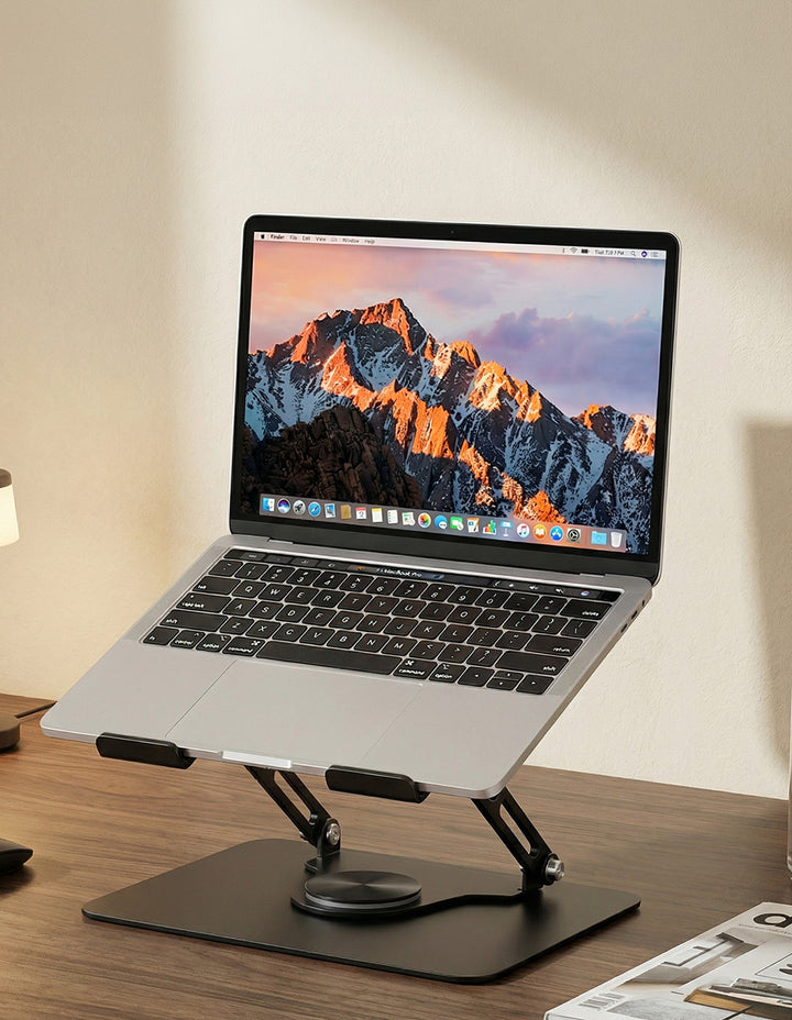 Portable Laptop Stand 360 Rotating Bracket Foldable Laptop Desk Holder