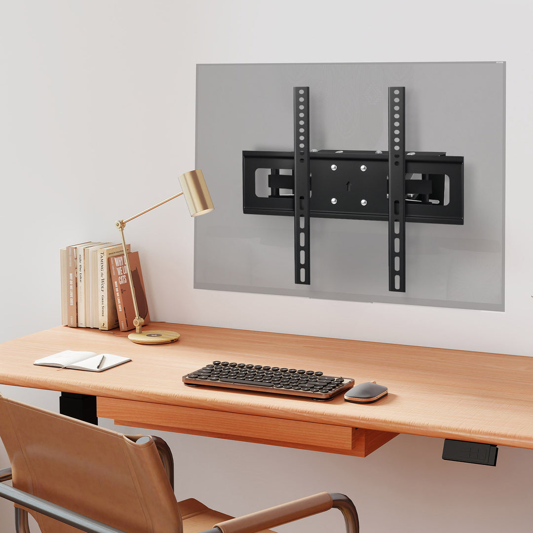 Full Motion TV Wall Mount Bracket Swivel Tilt LED LCD Plasma 32-65 Inch.