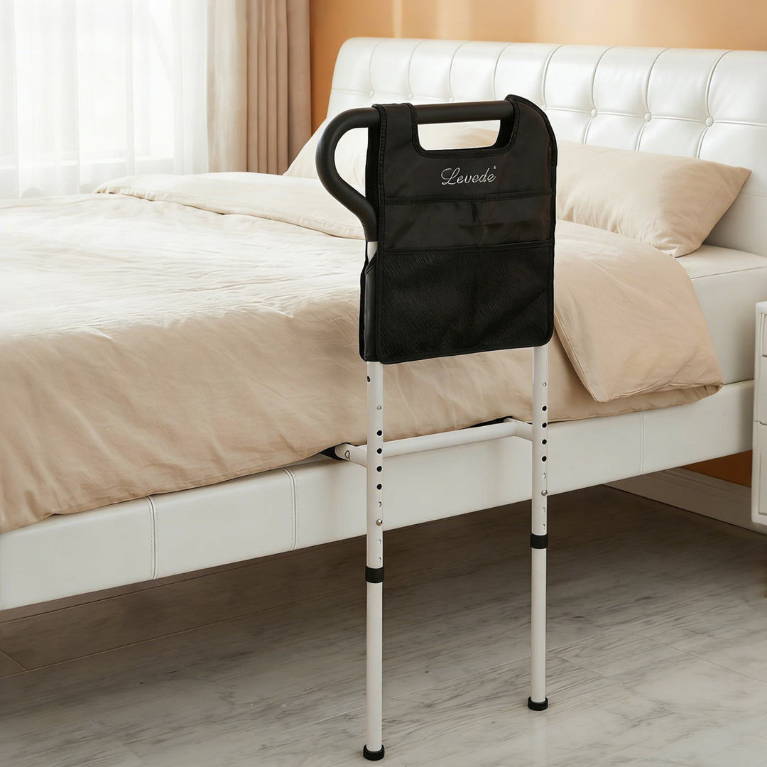 Bed Rail Safety Bed Assist Rail Grab Handrail Adjustable Elderly Adult